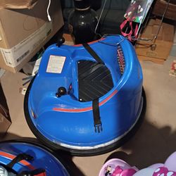 Kids Electric Ride-On Bumper Car and Minnie mouse scooter