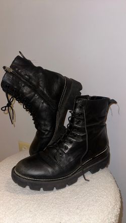 Sam Elderman Size 8 Leather Boots 