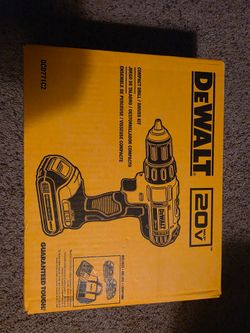 Drill/driver 20v Dewalt kit