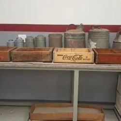 Classic Vintage Antique Coca Cola and Pepsi Wooden Crate Box