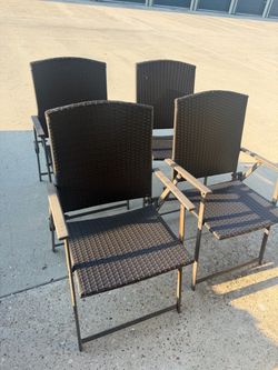 Patio chairs