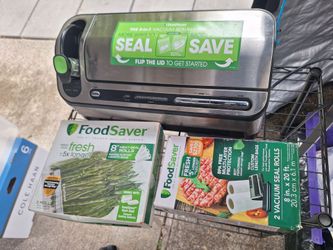 Food saver with extra bags