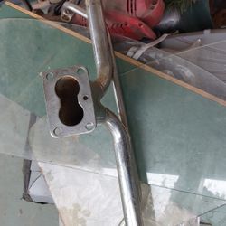 Chrome Vw Manifold For Big Base Carburetor