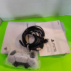 Sony PlayStation 5 Slim Disc Edition Console White 1TB w/ Controller/HDMI - Like New Condition Works Great  for cash sale or trades Welcome