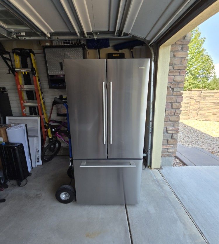 Galanz 18 Cu. Ft. Triple Door Refrigerator