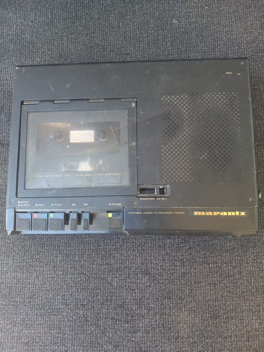 Marantz Portable Cassette Recorder PMD201