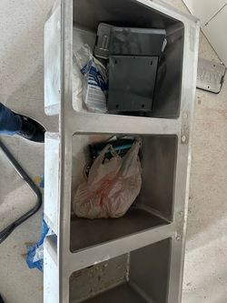 Cabinets and 3 compartment sink