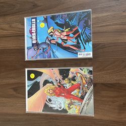 Barbarella #1 X2 variant covers