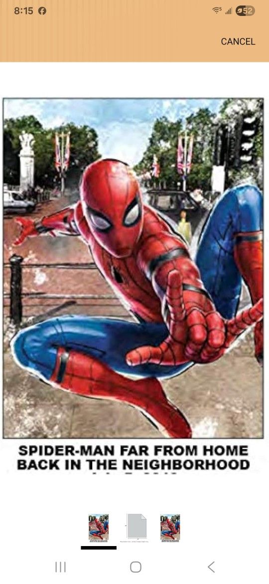 Spider-man Micro Raschel Throw Blanket 50"x60" $15