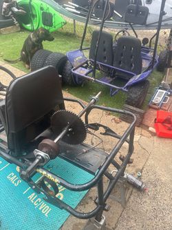 Yerf dog single seat go kart