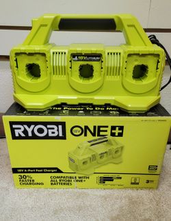 ONE+ 18V 6-Port Fast Charger