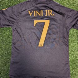 2023/24 Real Madrid Away Jersey Vini Jr  Jersey