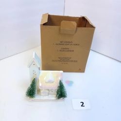 new Avon Glowing light up church - Christmas Holiday