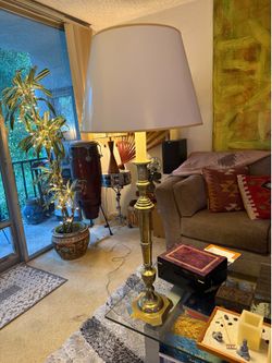 Solid Brass Lamp
