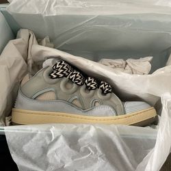 Blue Lanvins Size 37