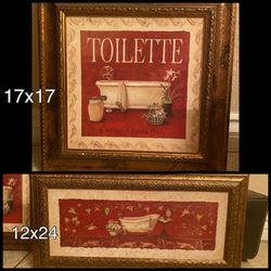 Still Available! Bathroom Art