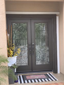63 x 80” double entry door