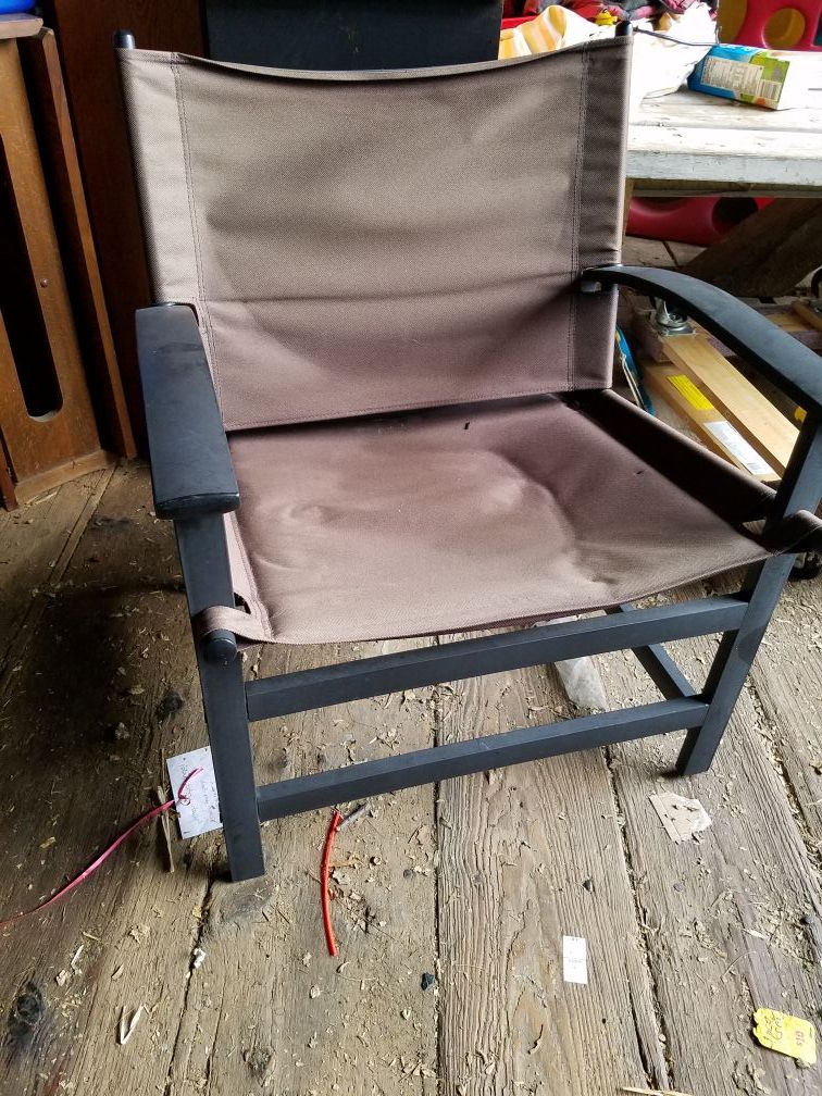 Single outdoor chair