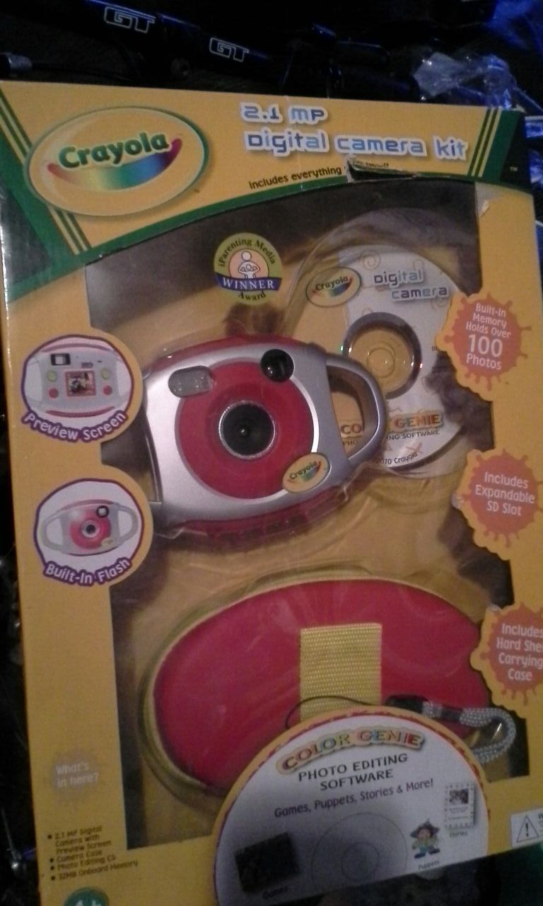 Digital camera for young child