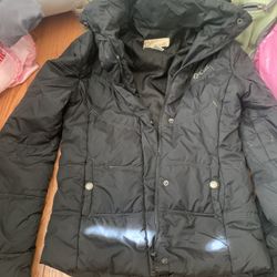 O’Neil Lightweight Black Jacket With Hoodie XS