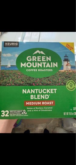 Green Mountain. Medium roast 32 K-cups