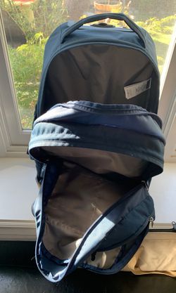 Jansport rolling backpack... Blue...(lifetime warranty)