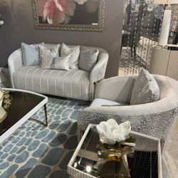 Sofa Loveseat Dining Table No Credit 