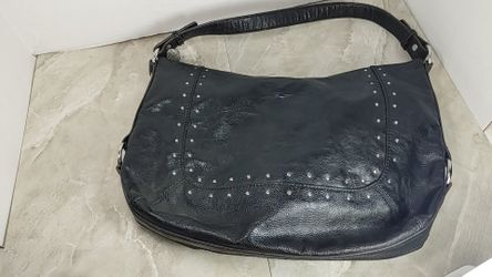 Black Dana Bushman handbag purse shoulder bag