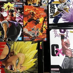 Collectible Figures Dragonball Z And More !! $10 Each 