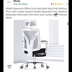 Office Chair $80.      Brand: hbada