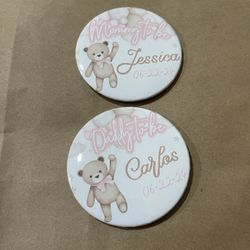 Custom Buttons Pins