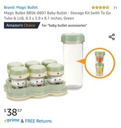 Magic Bullet Baby Bullet Storage System