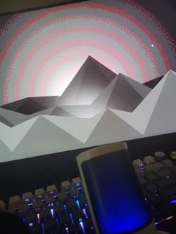 60hz gaming monitor it looks insanely good on screen