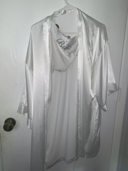 Bride Robe Rhinestone Bikini Bottom