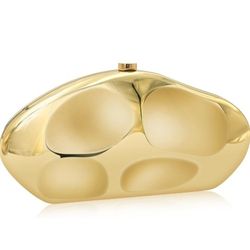 Acrylic Clutch Purse Formal Evening Bag Metallic Clutch for Women Prom Wedding Dress Clutch Bag
