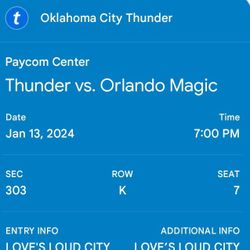 NBA OKC THUNDER 