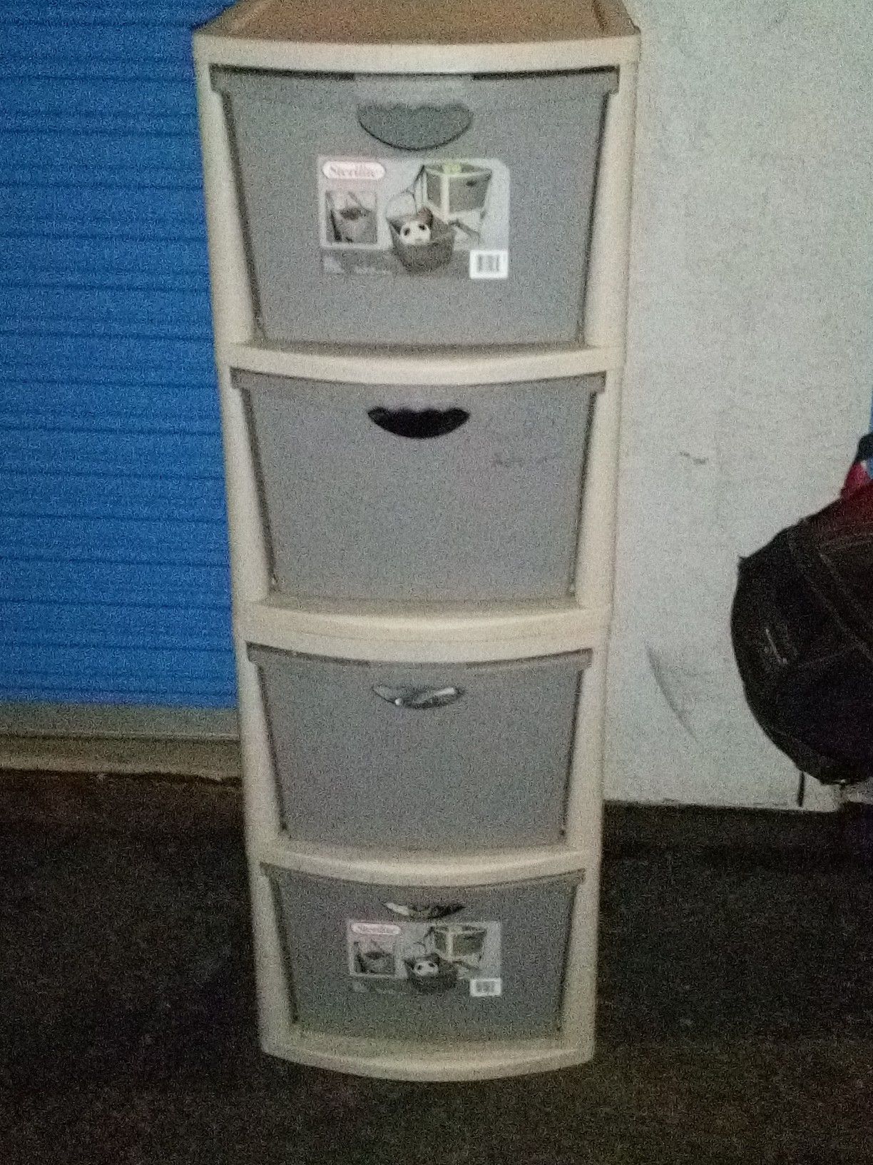 4 drawer storage containers