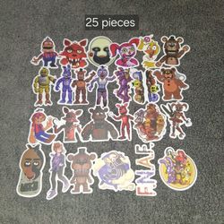 Five Nights At Freddy's Stickers Each Picture $5