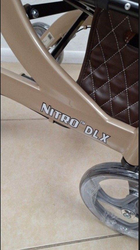 Nitro DLX Foldable Rollator Walker General
