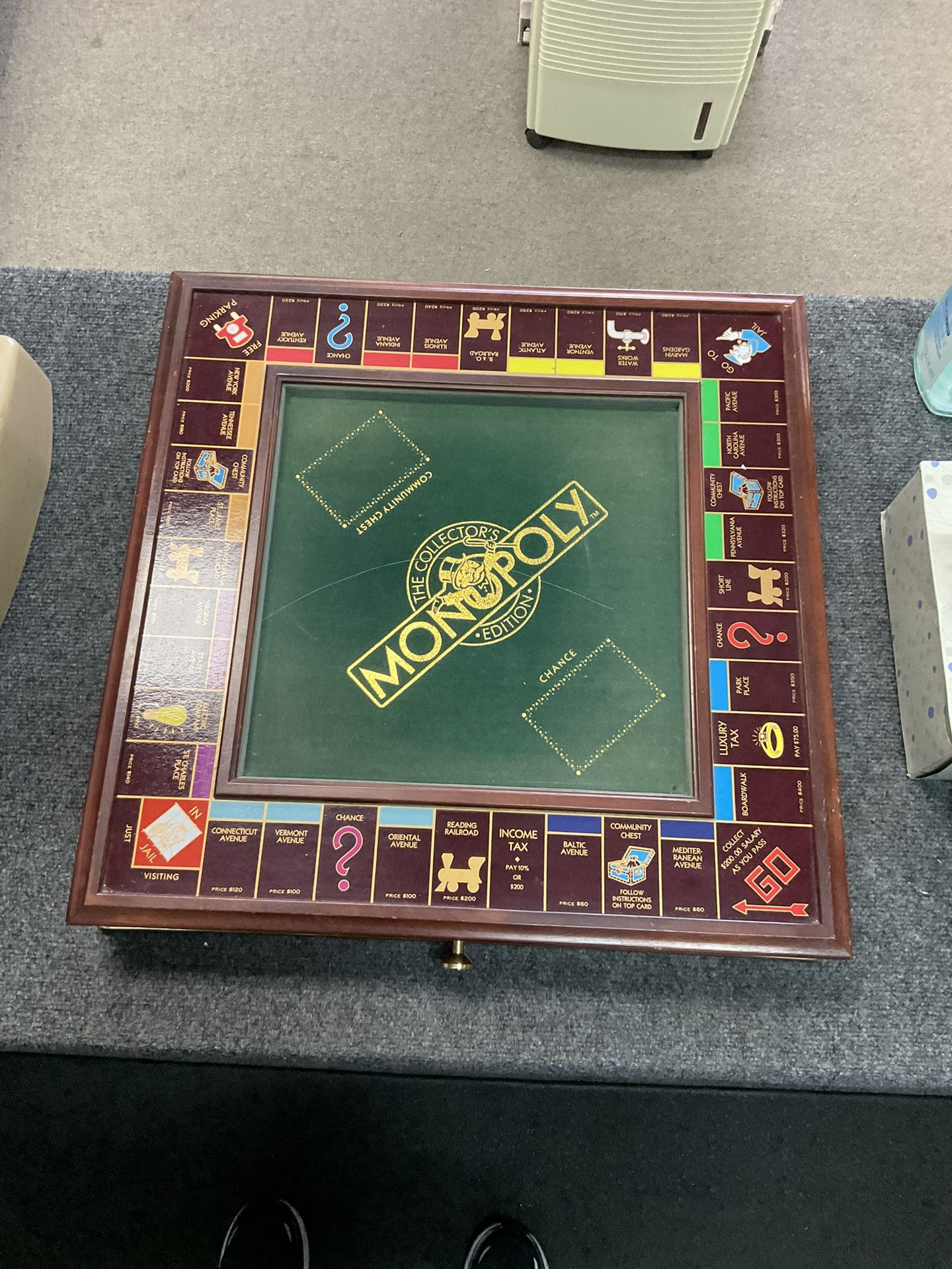 Monopoly Collectors Edition Franklin Mint Board Game 