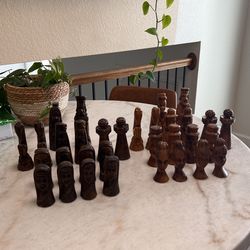 Hand Carved Chess Set