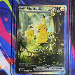 Pikachu EX SIR - Ascended Heroes 