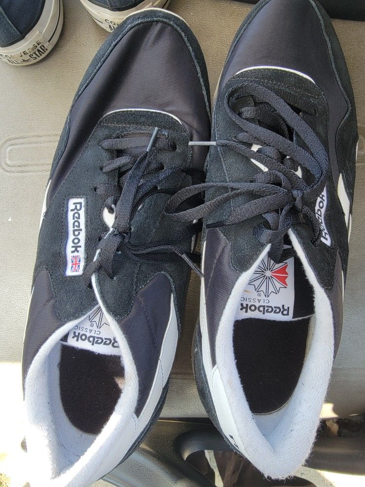 2 Shoes Size 15 Converse Reebok