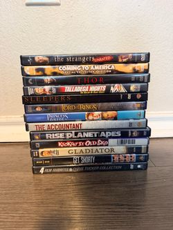 Random DVD Movie Bundle ($8 for all)