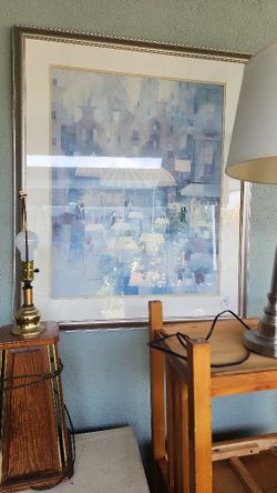 Albert Swayhoover (1999) – Signed Art, Vintage Framed