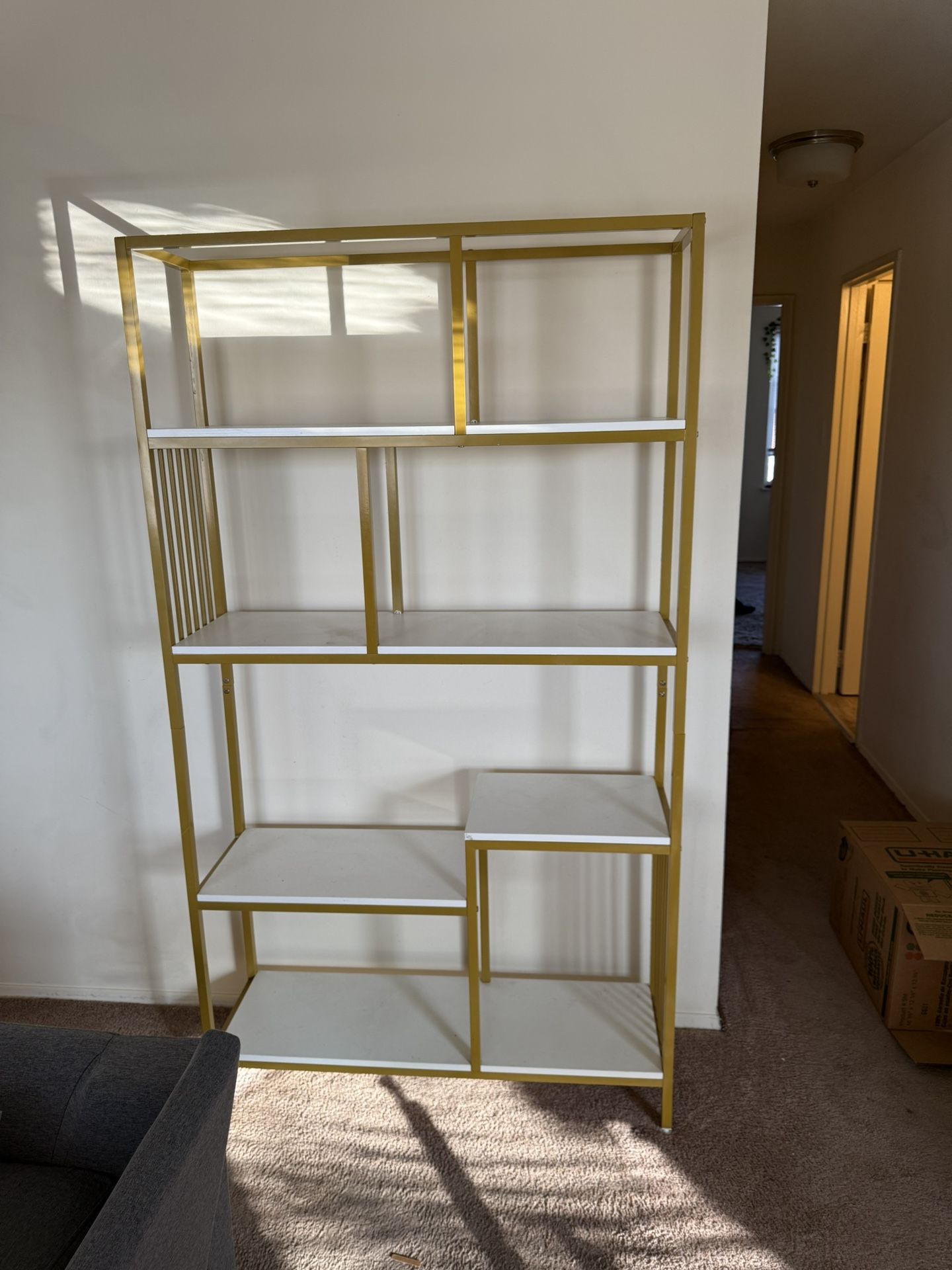Gold Bookshelf