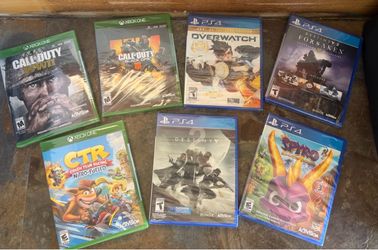 Brand New 7 PS4 and Xbox One Games