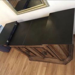 Buffet Cabinet Or Tv Stand Solid Wood  Please Check My Other Listings 