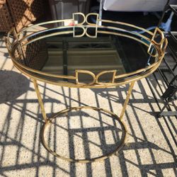 side table  glass