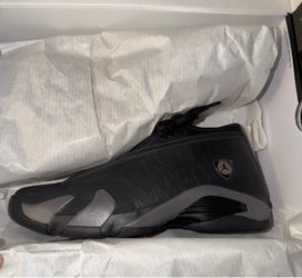 Air Jordan 14 black pack sz 9 $300